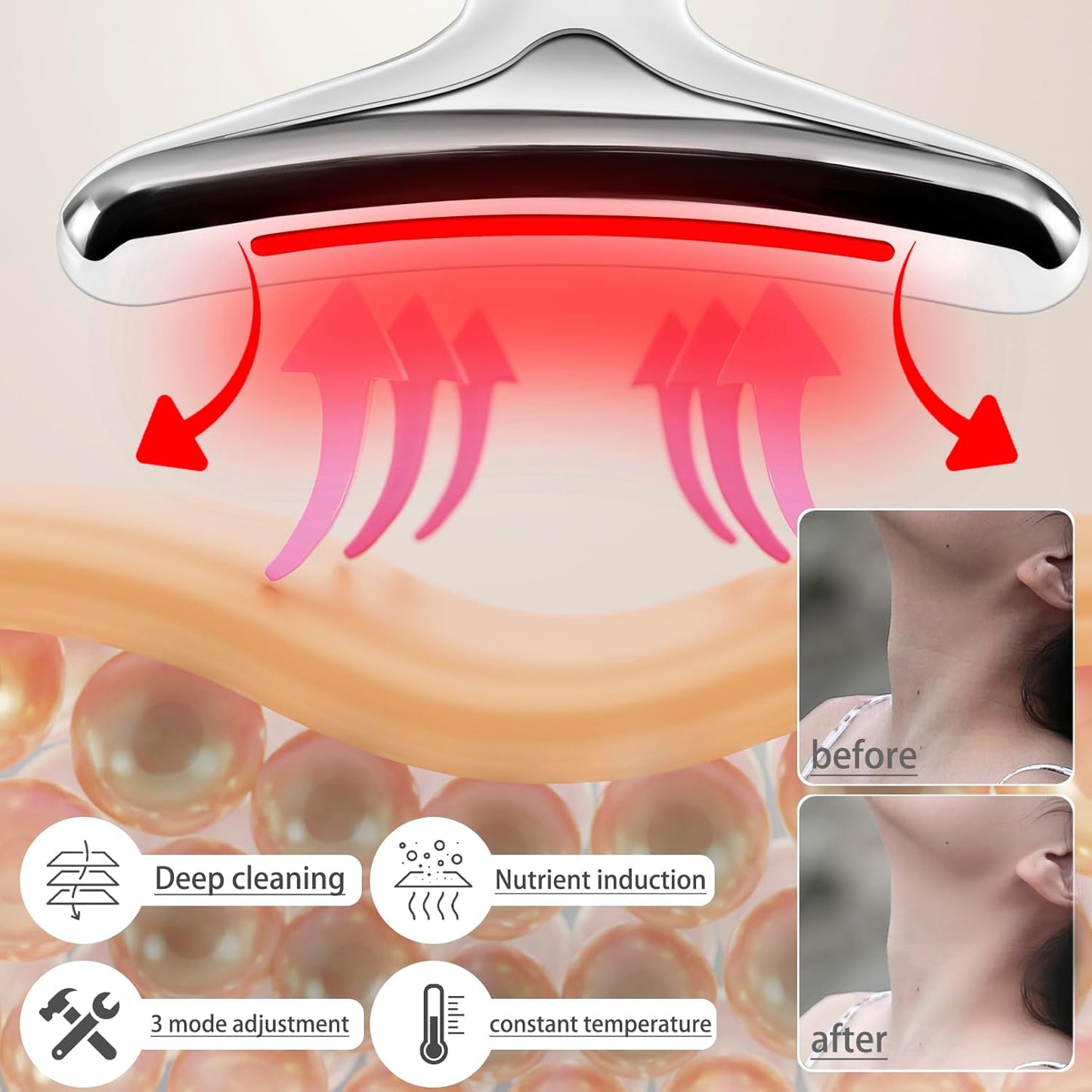 LED Face and Neck Massager