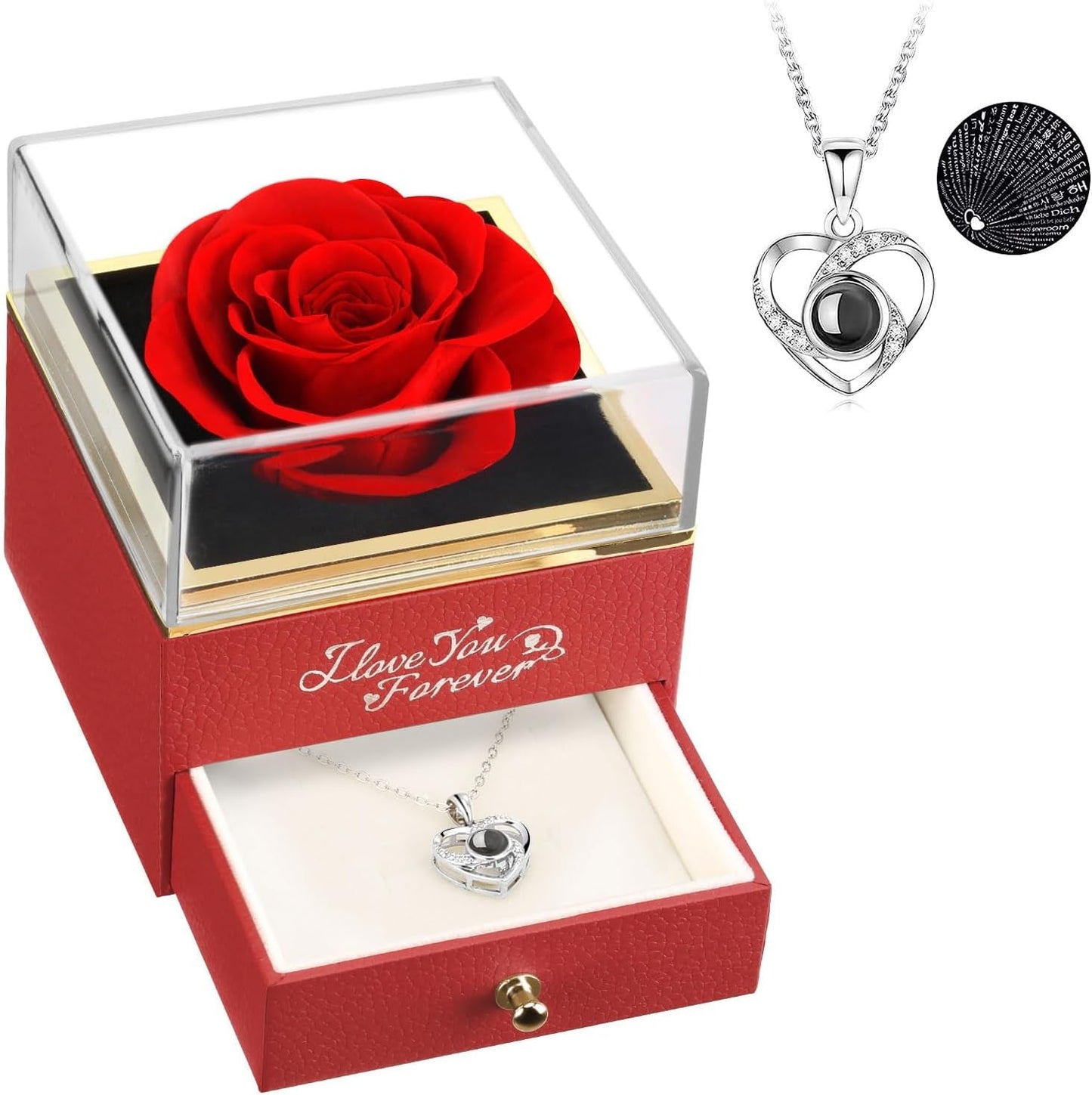 Red Rose Valentines Day Gift