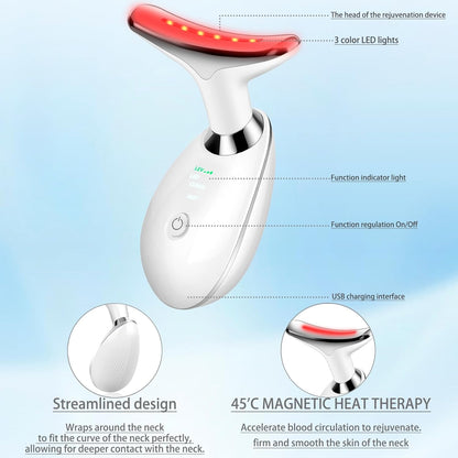 LED Face and Neck Massager