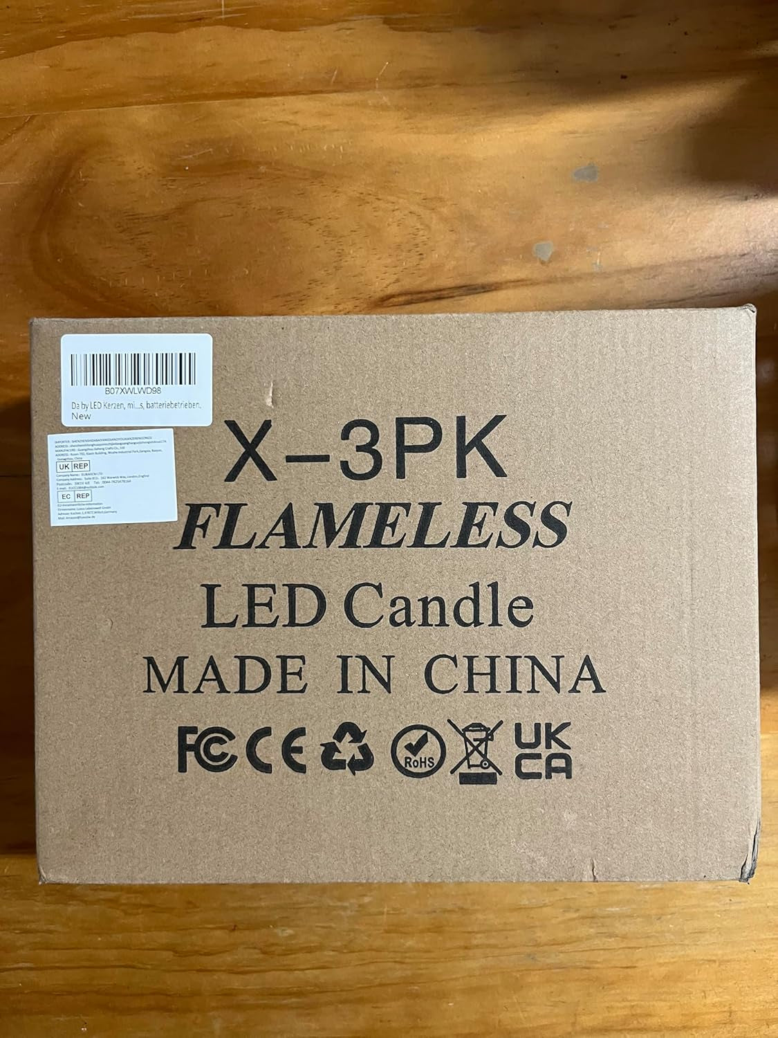 Flameless LED Scented Candles