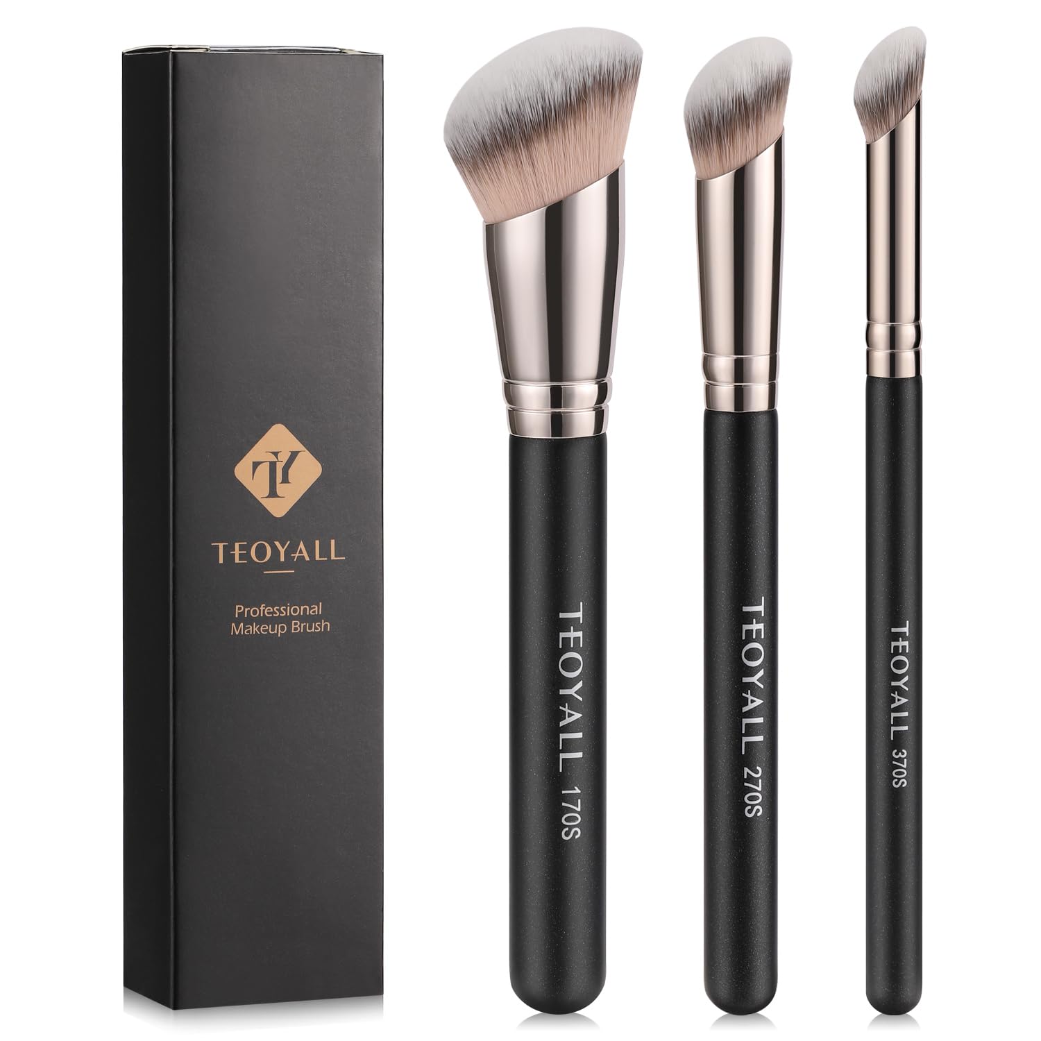 Foundation Contour Conceal Brush Set