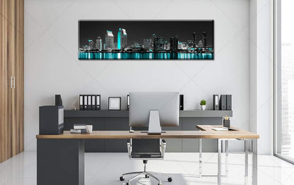 San Diego Skyline City Canvas