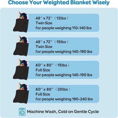 Comfy Fleece Weighted Blankets 