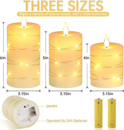 Flameless LED Scented Candles