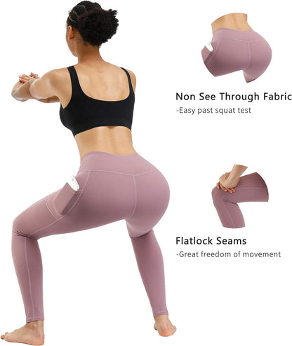 2 Pack High Waist Yoga Pants