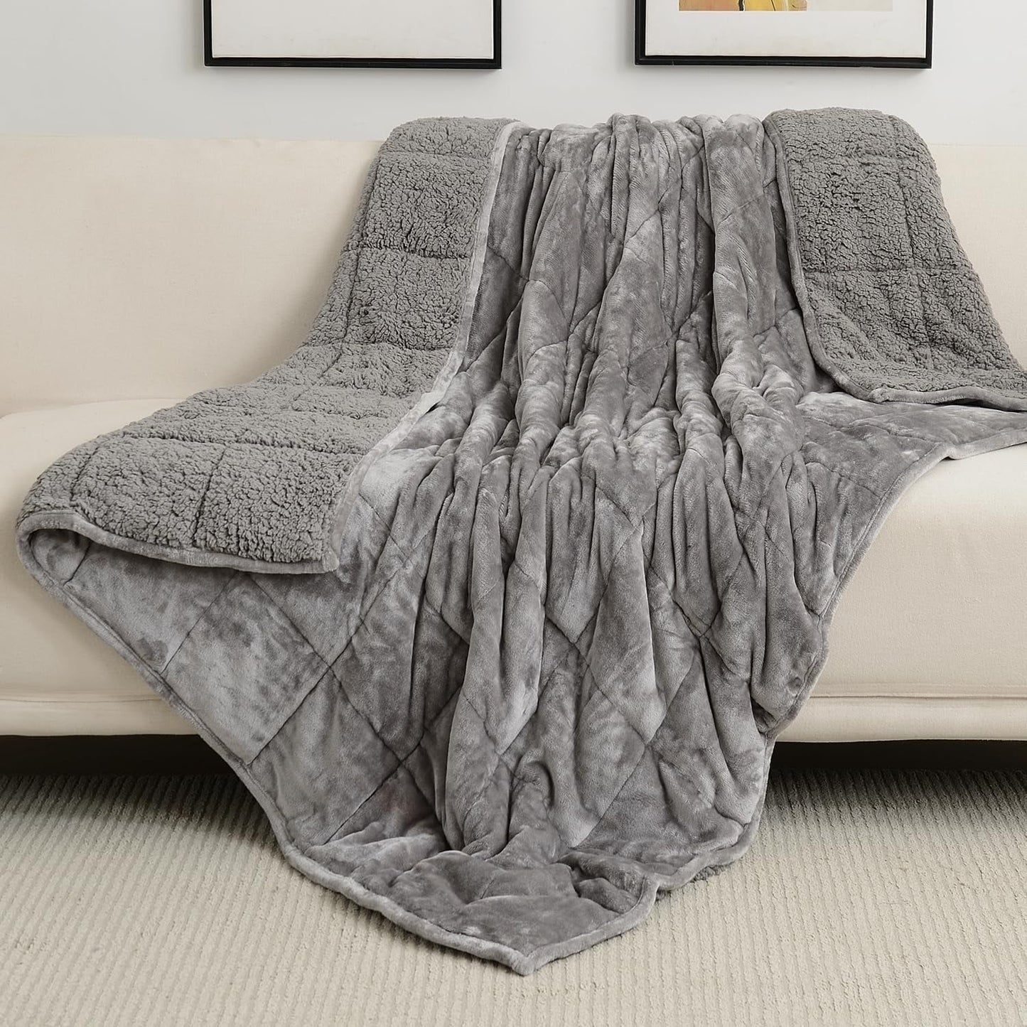 Comfy Fleece Weighted Blankets 