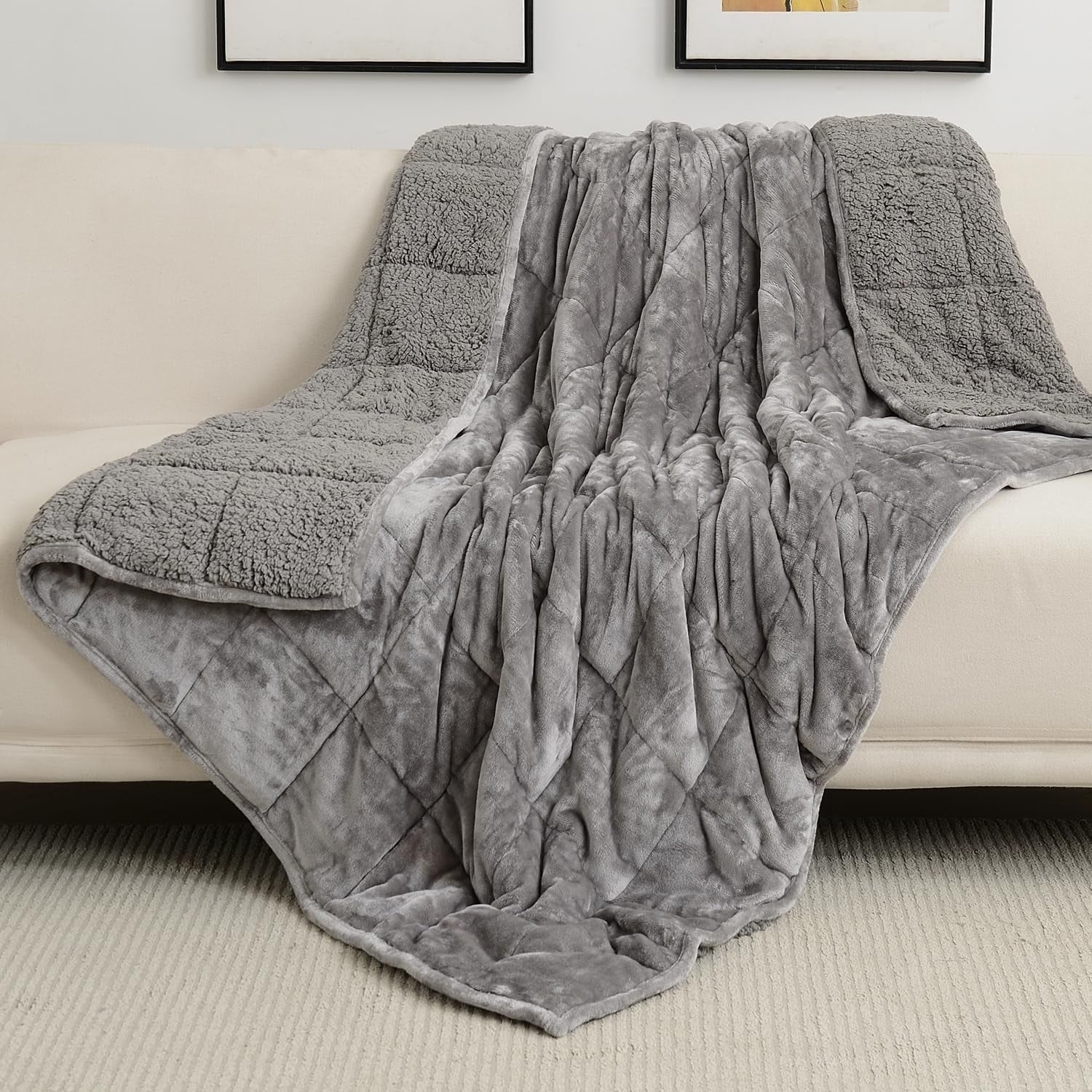 Comfy Fleece Weighted Blankets 