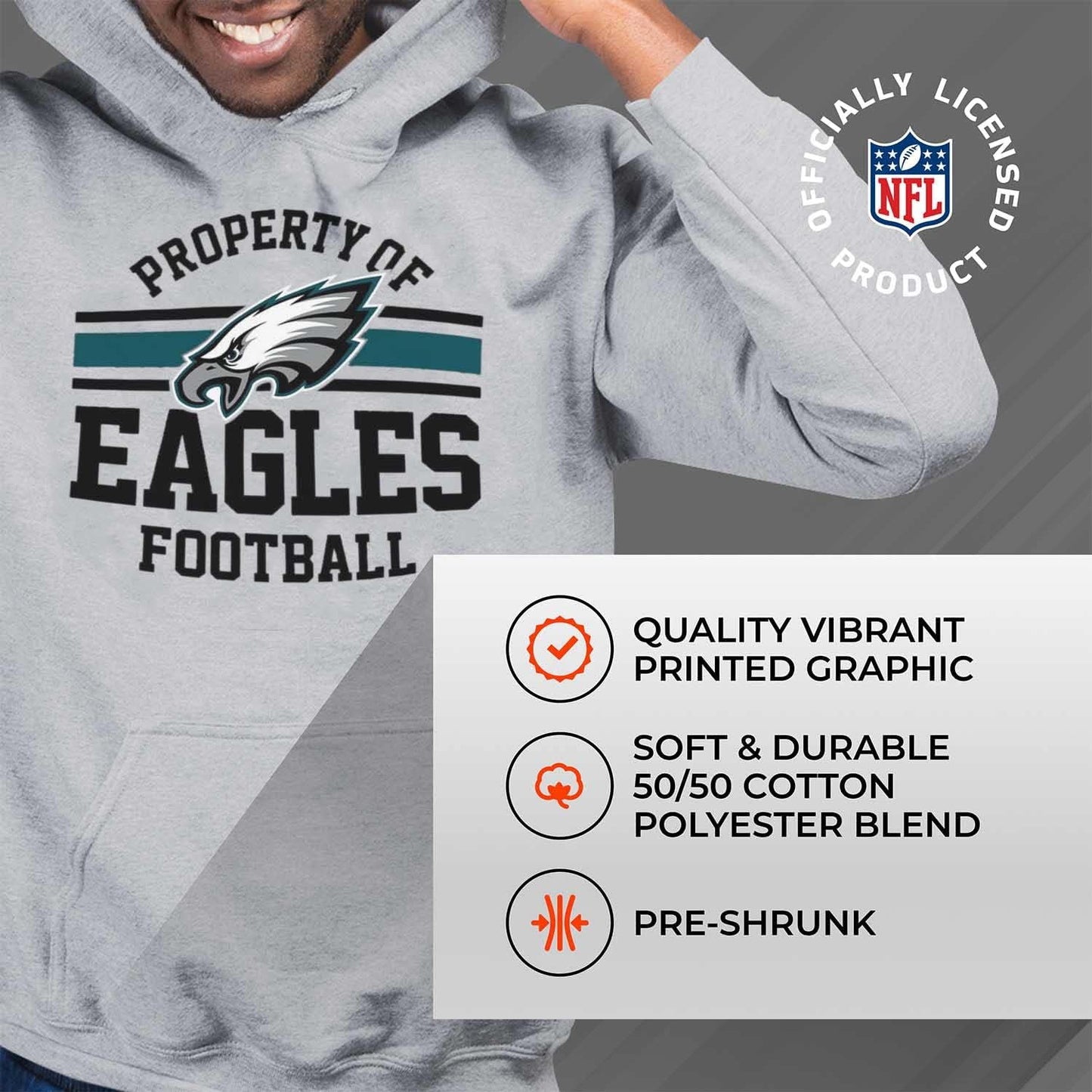 Comfy Eagles NFL Hoodie