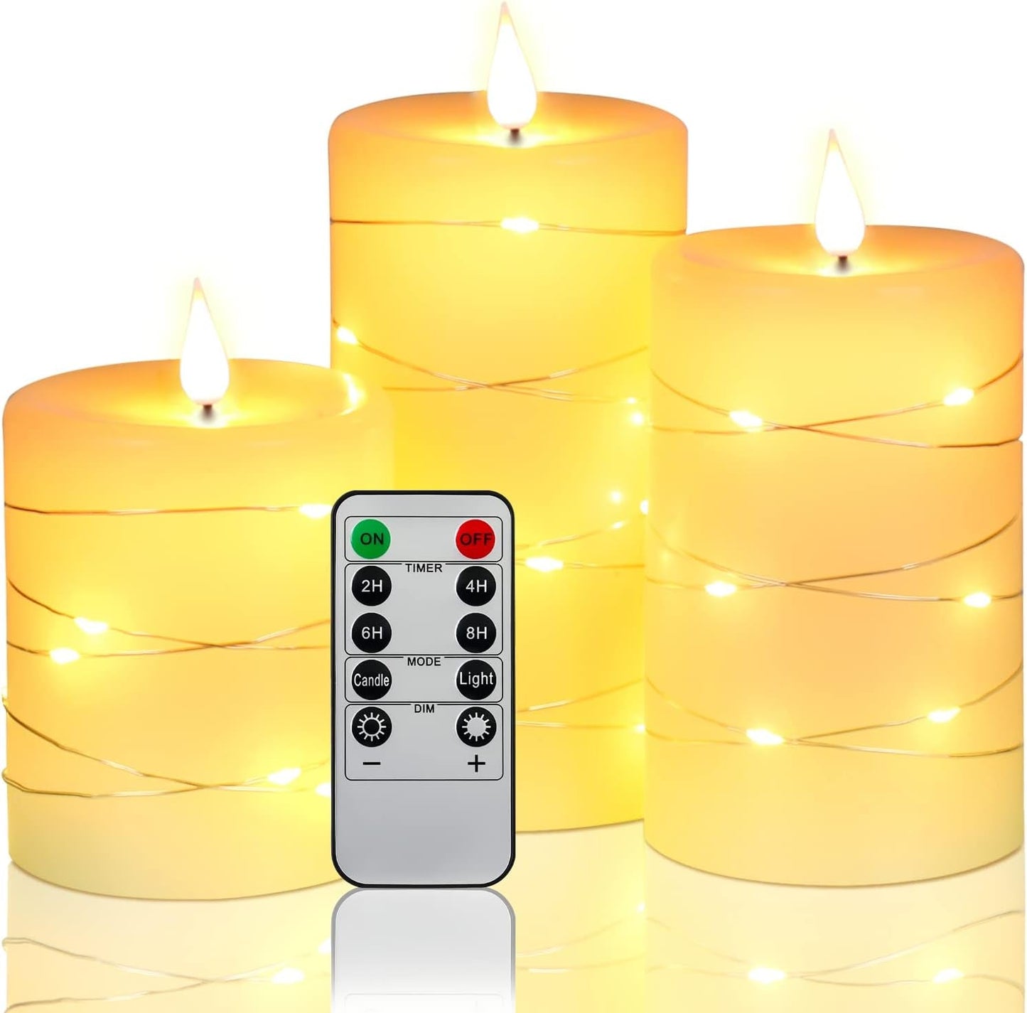 Flameless LED Scented Candles