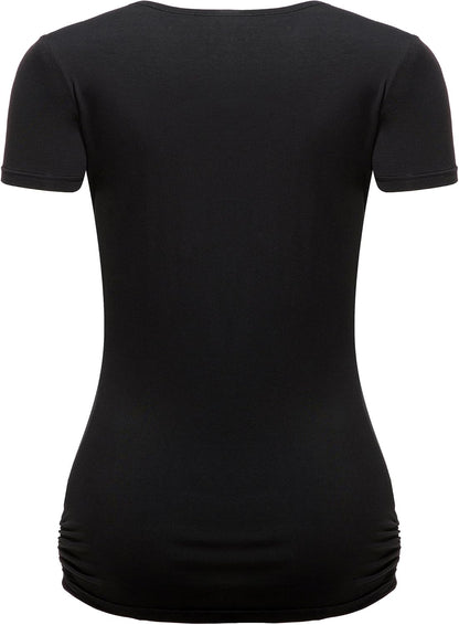 Comfortable Women's Keyhole Top