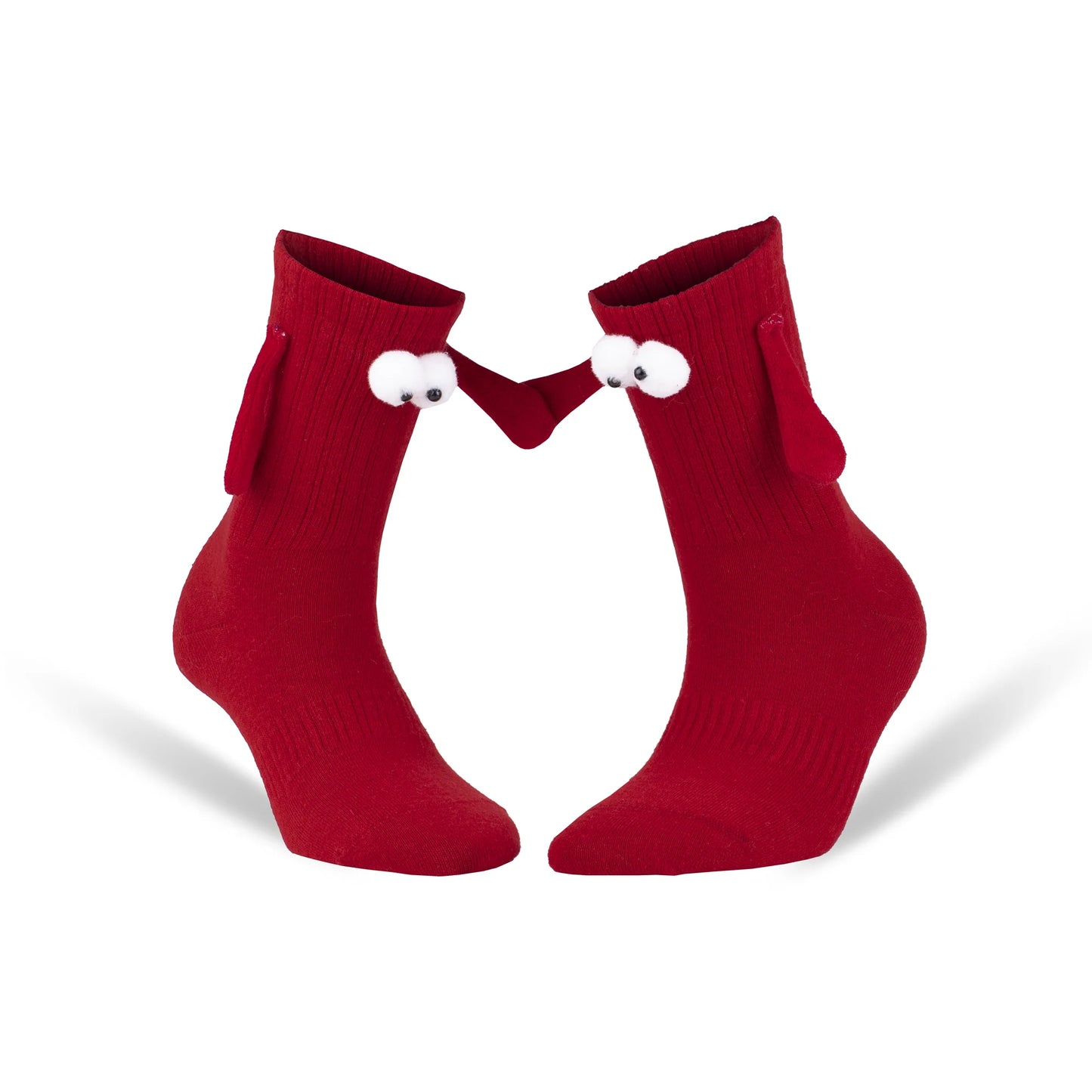 Magnetic Holding Hands Couple Socks for Valentines Day