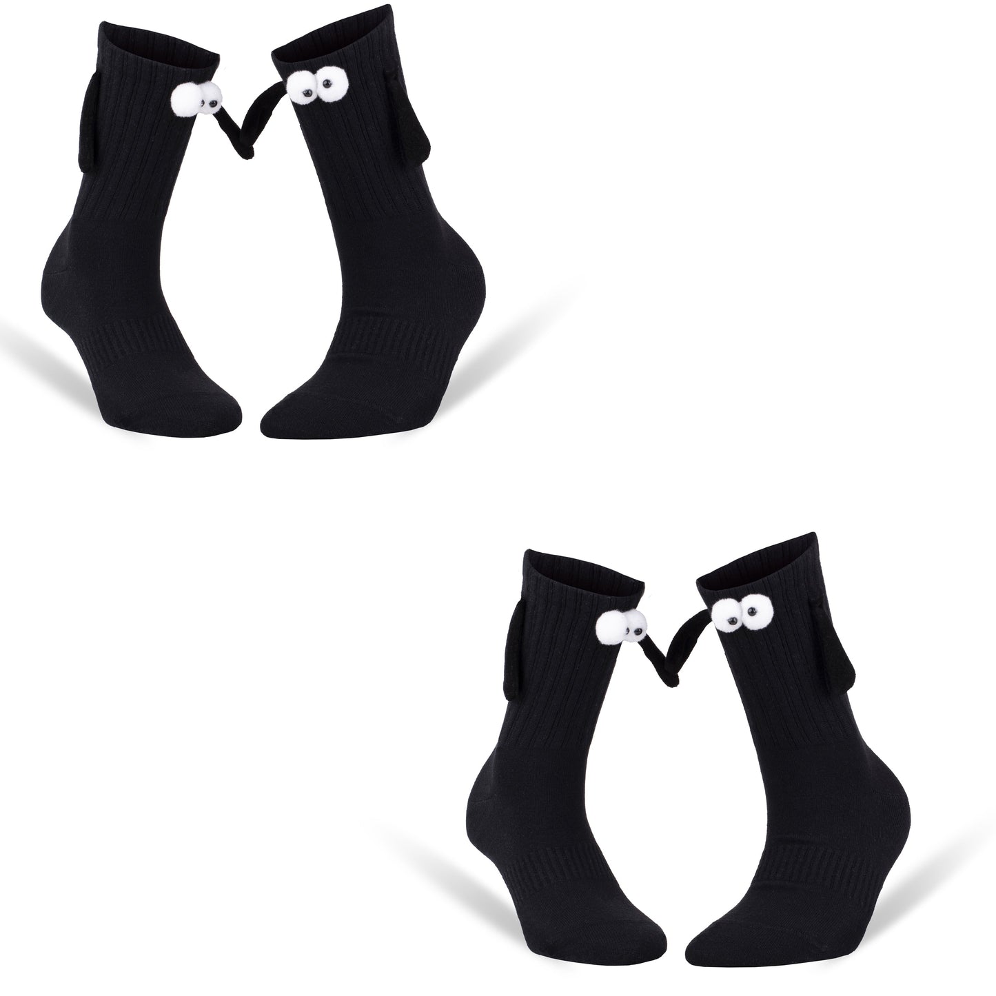 Magnetic Holding Hands Couple Socks for Valentines Day