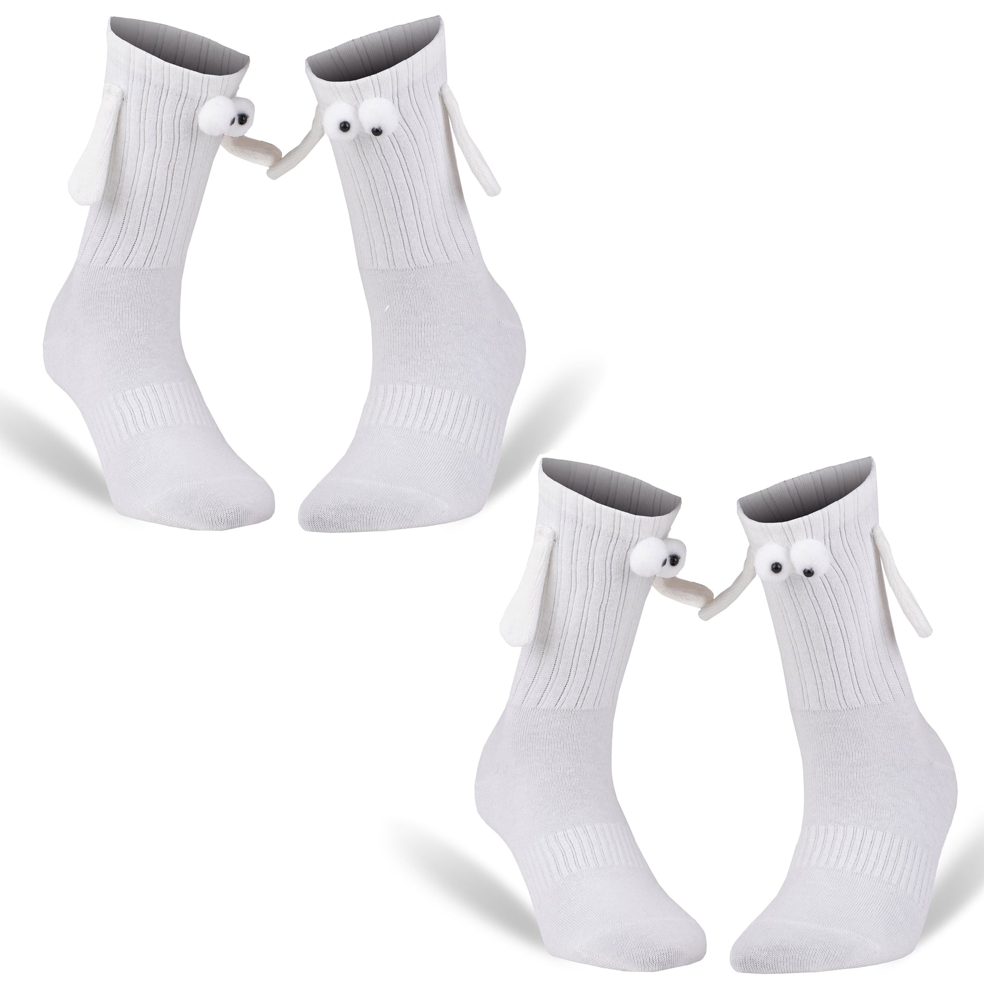 Magnetic Holding Hands Couple Socks for Valentines Day